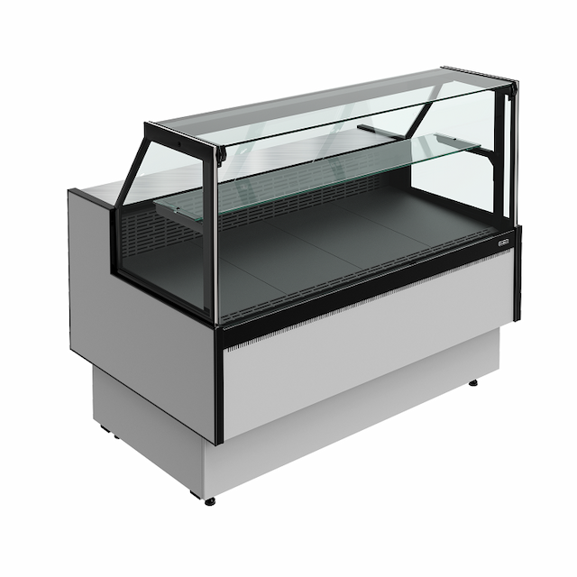 Витрина холодильная Carboma Palm 3 GC95 VV 1,25-1 без боковин (версия 2.0) 9006-0430