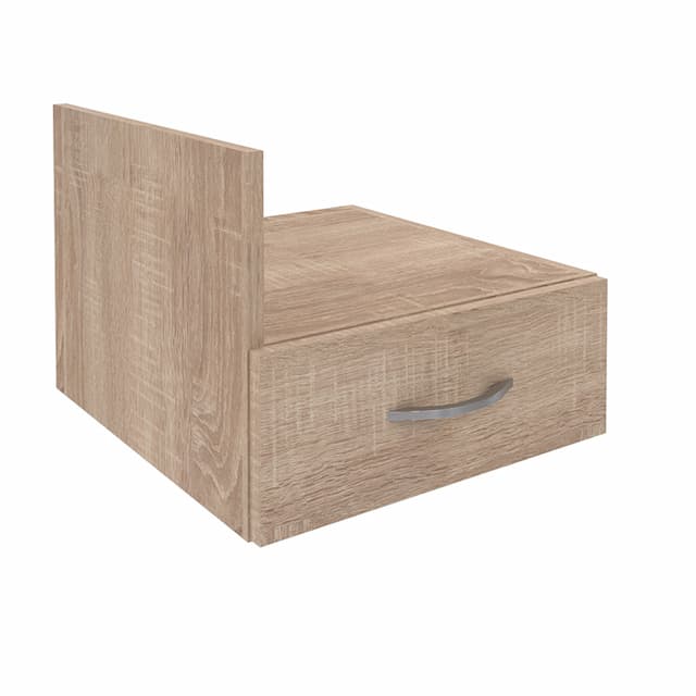 Тумба подвесная с 1-м ящиком Skyland SC-1V.1 дуб сонома светлый 412х450х323/163 SIMPLE