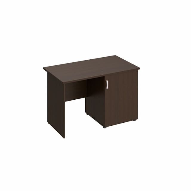 Стол с тумбой под минибар, правый Юнитекс ВЕНЕЦИЯ NEW ВЕ 602 ВТ венге темный