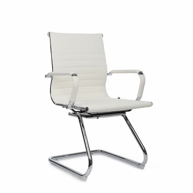 Кресло офисное Riva Chair Hugo (6002-3E) белый