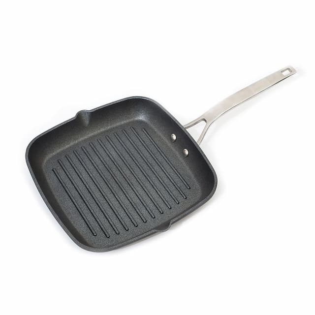 Сковорода-гриль P.L. Proff Cuisine 26х26х4 см, индукция, алюминий с антипригарным покрытием, арт. 803807