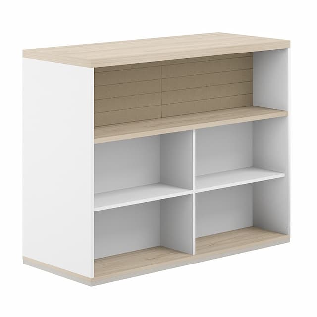 Стеллаж-комбо 1638 двухсторонний Norden Allegro AG.256.402.666.BG с топом и экраном тканевым высоким