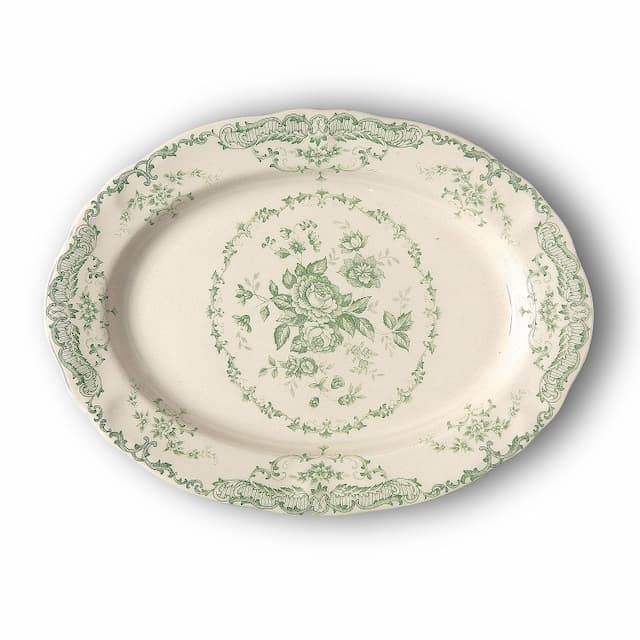 Блюдо овальное 30,5x22 см Bitossi Rose Sage BID00532