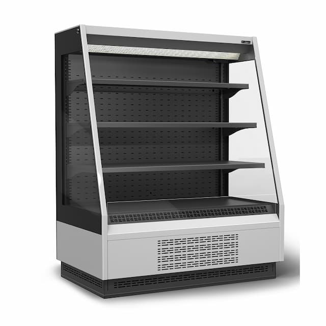 Витрина холодильная Carboma F16-08 TOKYO 2 VM 1,3-2 0300 бок металл