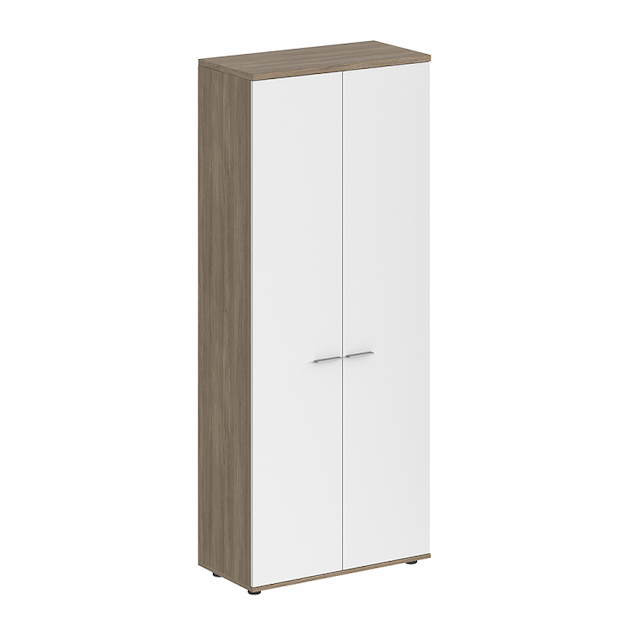 Шкаф высокий 2-х дверный Norden Сигма SG.811.OD.WH