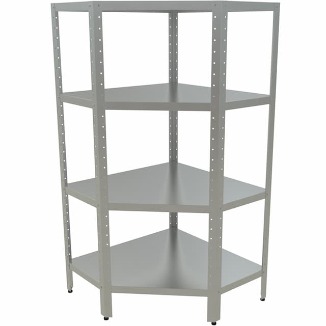 Стеллаж кухонный угловой КОБОР СКУ-4/5-100/90