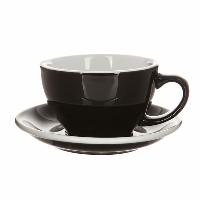 Кофейная пара Loveramics (Лаврамикс) Egg 300ml черная