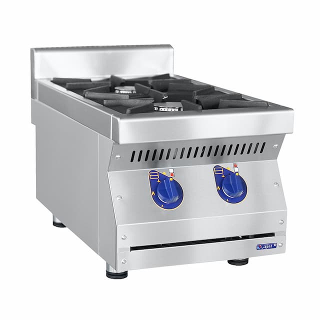 Газовая плита 2-х горелочная настольная Abat ПГК-27Н